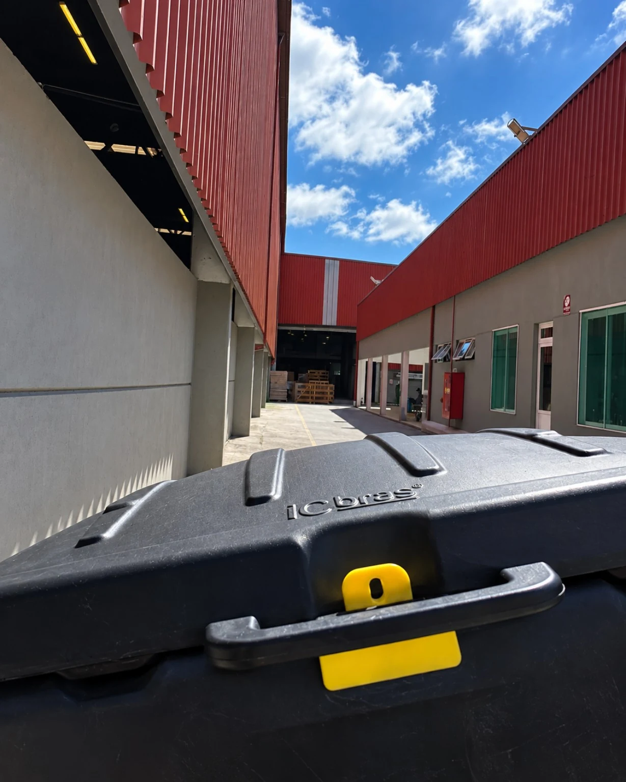 Registro real de rota da Fonseca Logística em Rio Negrinho