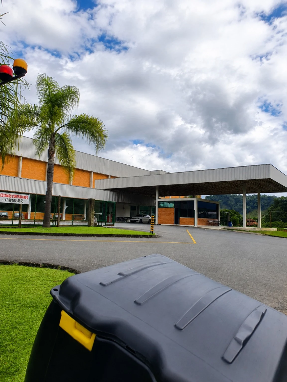 Registro real de rota da Fonseca Logística em Jaraguá do Sul